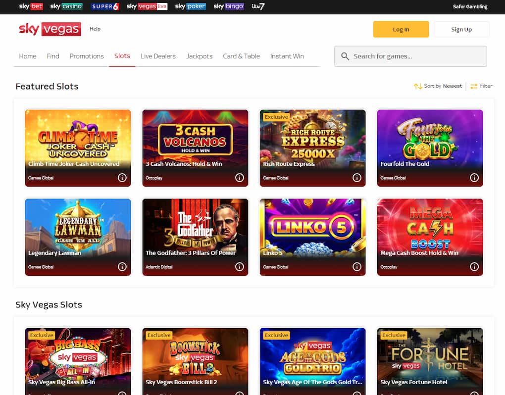 SkyBet - Non GamStop Casinos